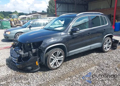 2017 Volkswagen Tiguan 2.0T Sel from USA, damaged, VIN WVGWV7AX6HK019678